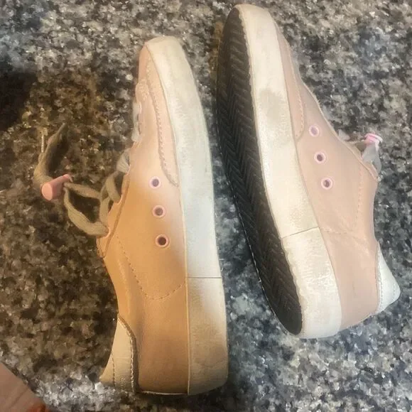 Golden Goose Kids Super Star Sneakers color pink Sz 30